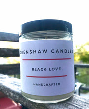 Load image into Gallery viewer, Black Love Soy Candle.