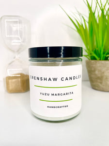 Yuzu Margarita Soy Candles 8oz-4oz