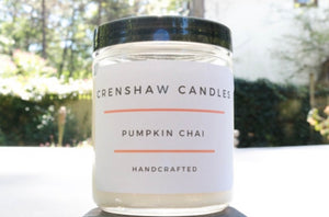 Pumpkin Chai Soy Candle.