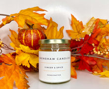 Load image into Gallery viewer, Ginger and Spice Soy Candle.
