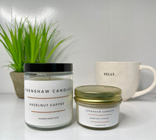 Load image into Gallery viewer, Hazelnut Coffee Soy Candle
