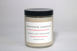 Mango Tangerine Handcrafted Soy Candle.