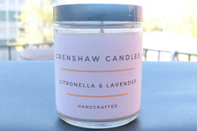 Load image into Gallery viewer, Citronella &amp; Lavender Soy Candle.
