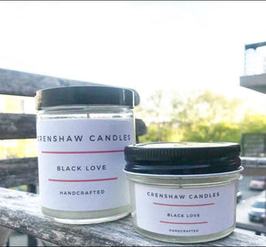 Black Love Soy Candle.