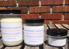 Load image into Gallery viewer, Citronella &amp; Lavender Soy Candle.
