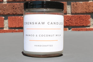 Mango & Coconut Milk Soy Candle.