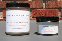 Load image into Gallery viewer, Mango &amp; Coconut Milk Soy Candle.
