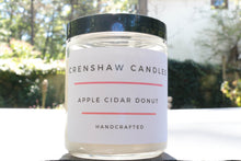 Load image into Gallery viewer, Apple Cidar Donut Candle 8oz Jar 
