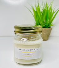 Load image into Gallery viewer, Pina Colada Soy Candle 4oz-8oz
