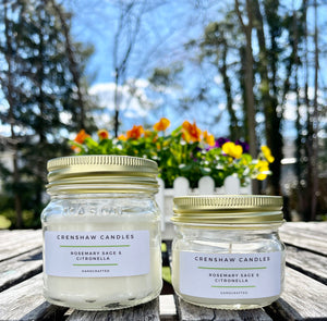 Rosemary Sage & Citronella Soy Candle